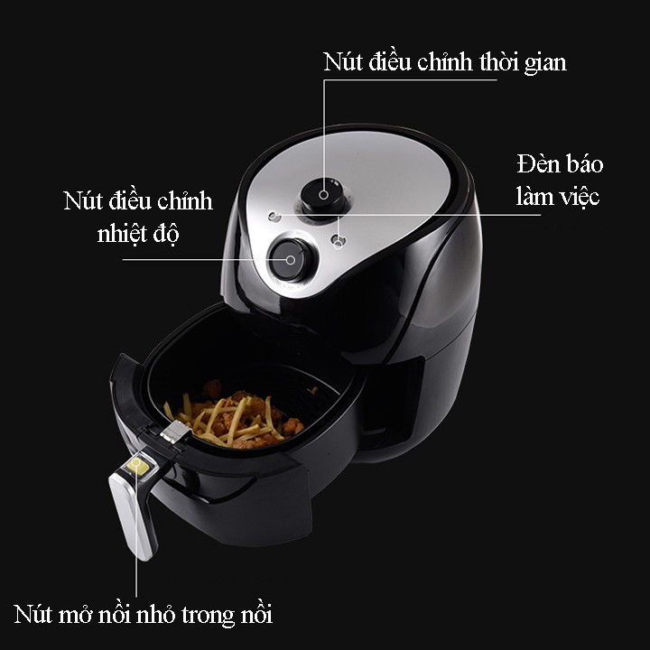 Nồi Chiên Không Dầu Sokany HB-8009