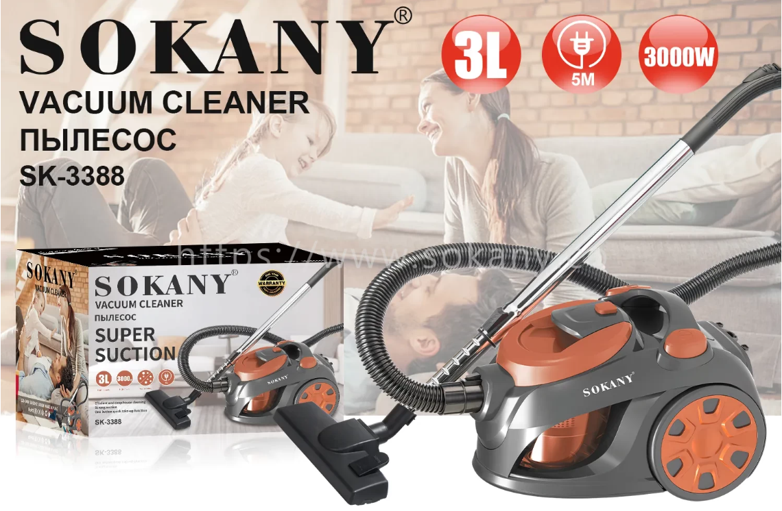 Máy Hút Bụi Sokany SK-3388