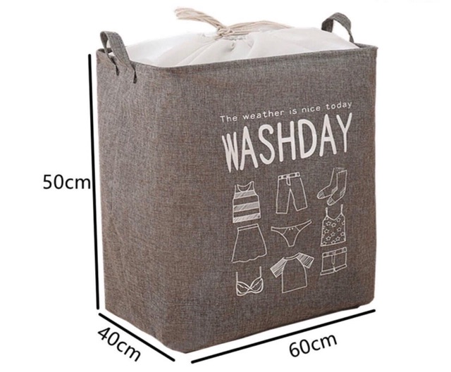 Giỏ Đựng Quần Áo Giặt Gấp Gọn Wash Day