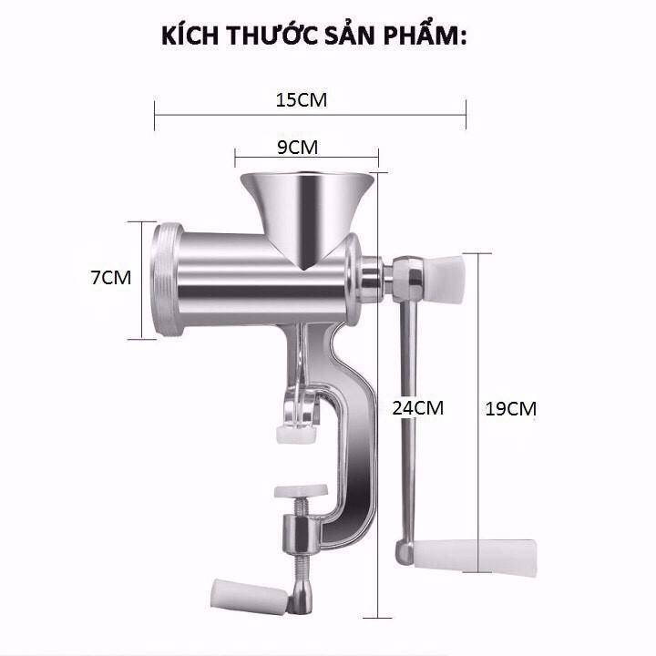 Máy Xay Thịt Cầm Tay Bằng Gang JCW-5