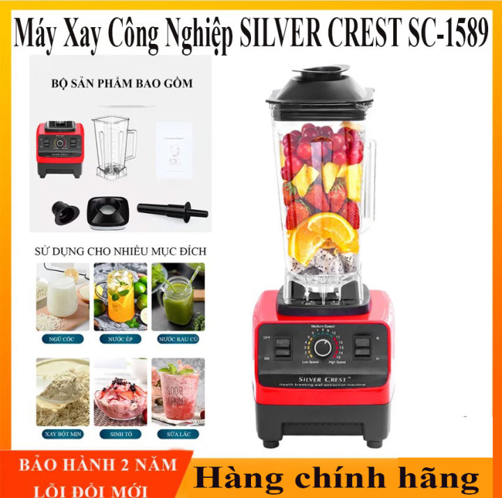 Máy Xay Sinh Tố Công Nghiệp Silver Crest SC1589 (Thùng 6 cái)