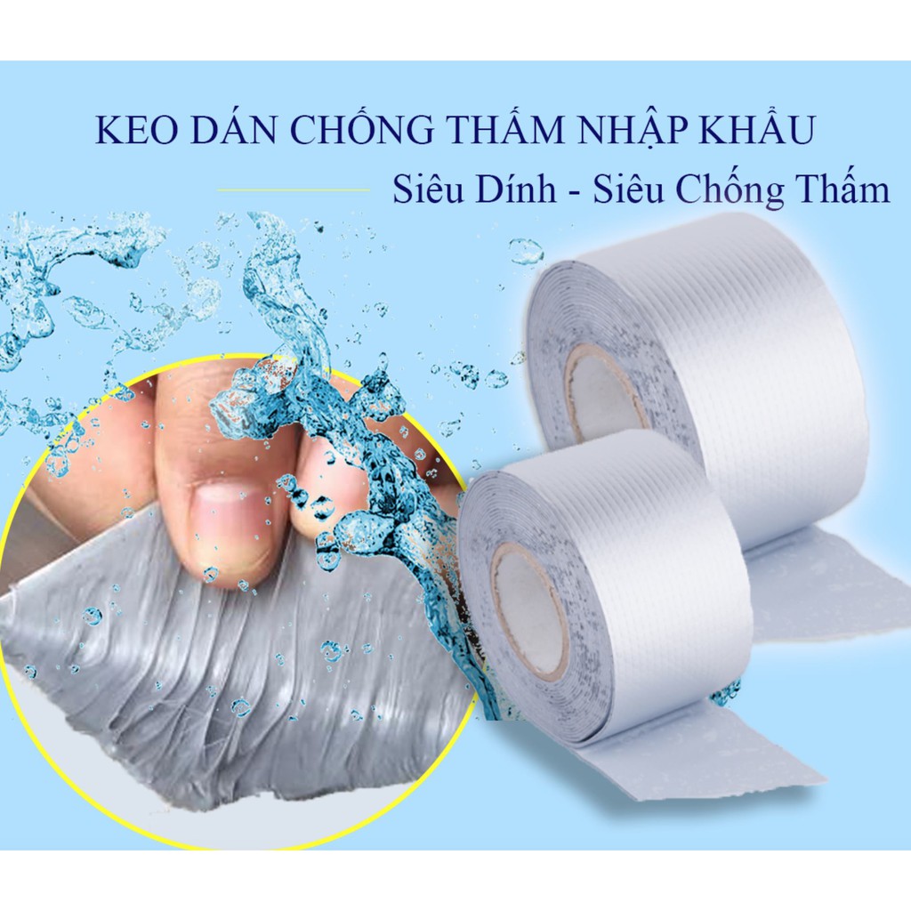 Băng Keo Chống Thấm (Cuộn 5CM)