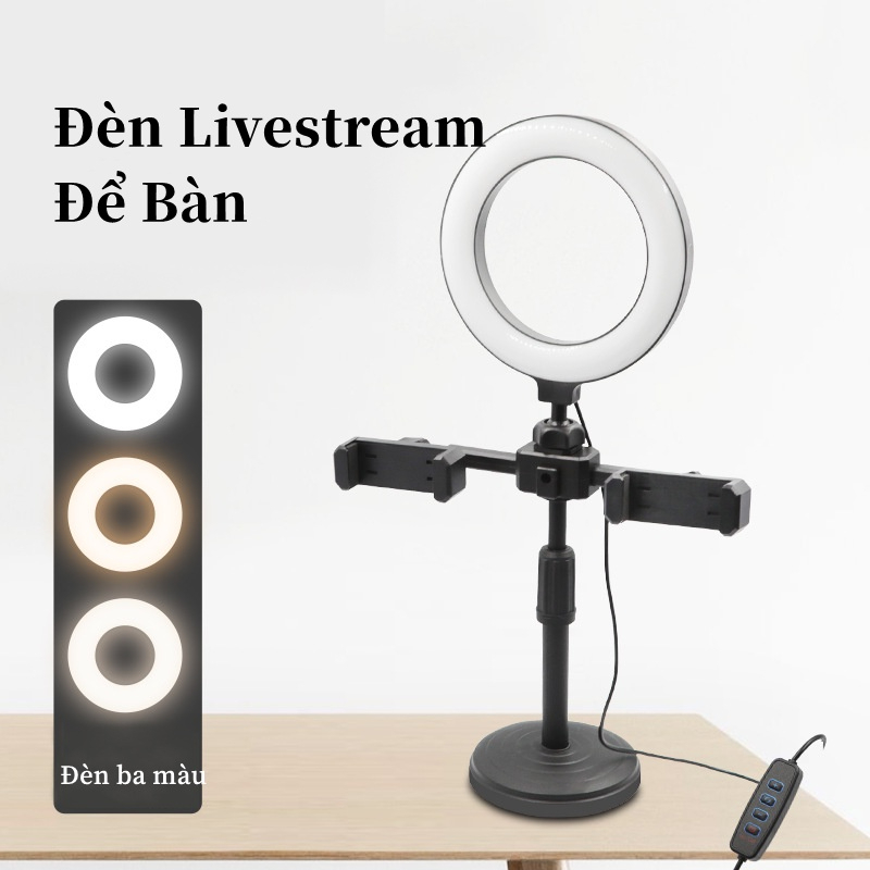 Đèn Livestream Để Bàn ( Thùng 40)