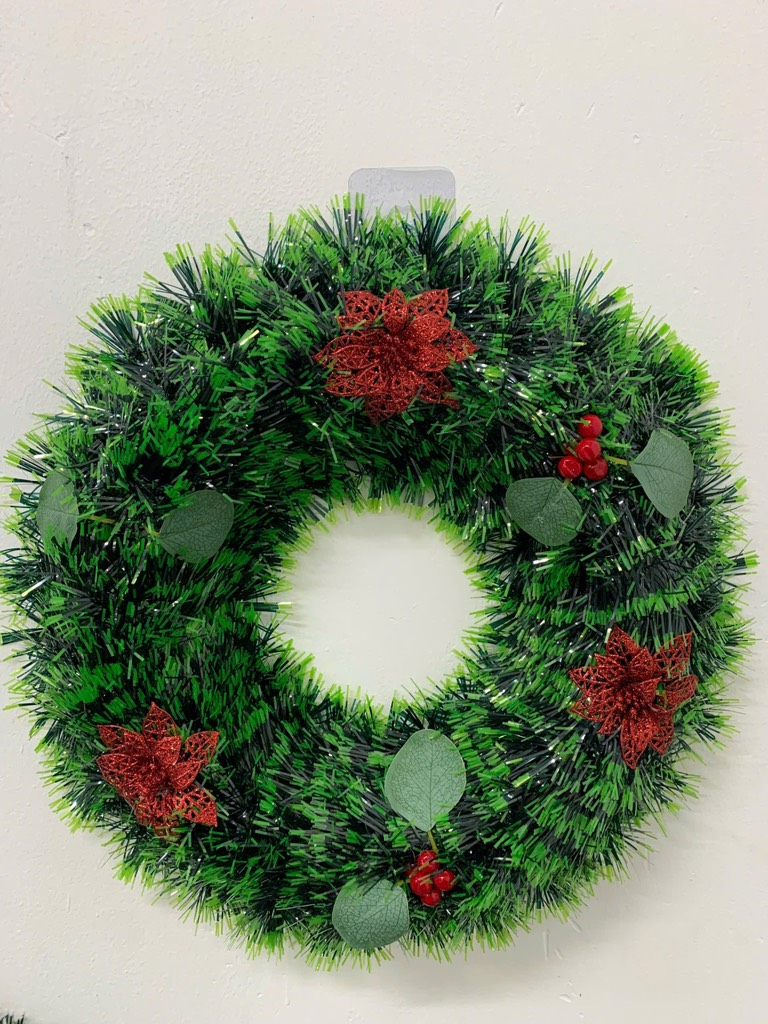 Vòng Nguyệt Quế Noel Size 30cm - THÙNG TRỘN 5 MẪU (Thùng 100)