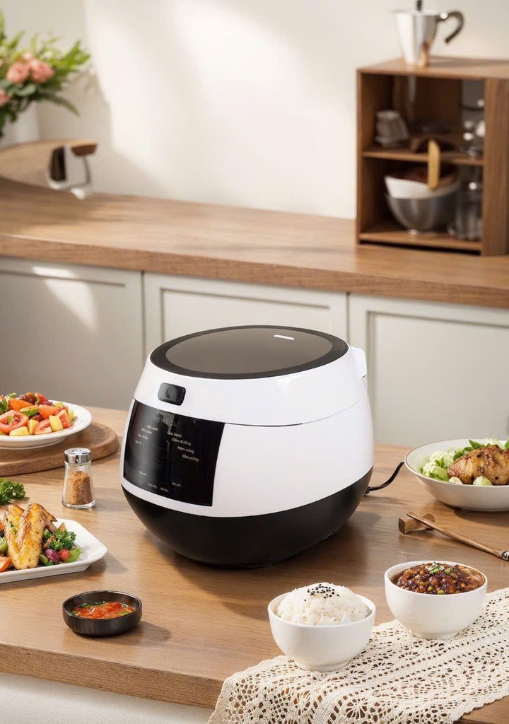 Nồi Cơm Điện Rensou 2.2L ( Thùng 4 )