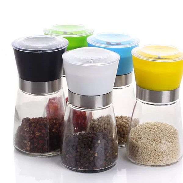 Dụng Cụ Xay Tiêu Cầm Tay (Loại Nắp Nhựa)