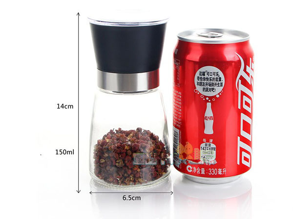 Dụng Cụ Xay Tiêu Cầm Tay (Loại Nắp Nhựa)