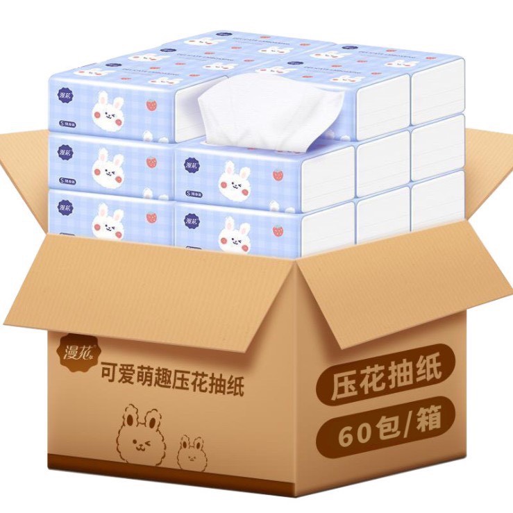 Khăn Giấy Thỏ Thùng 40 Gói