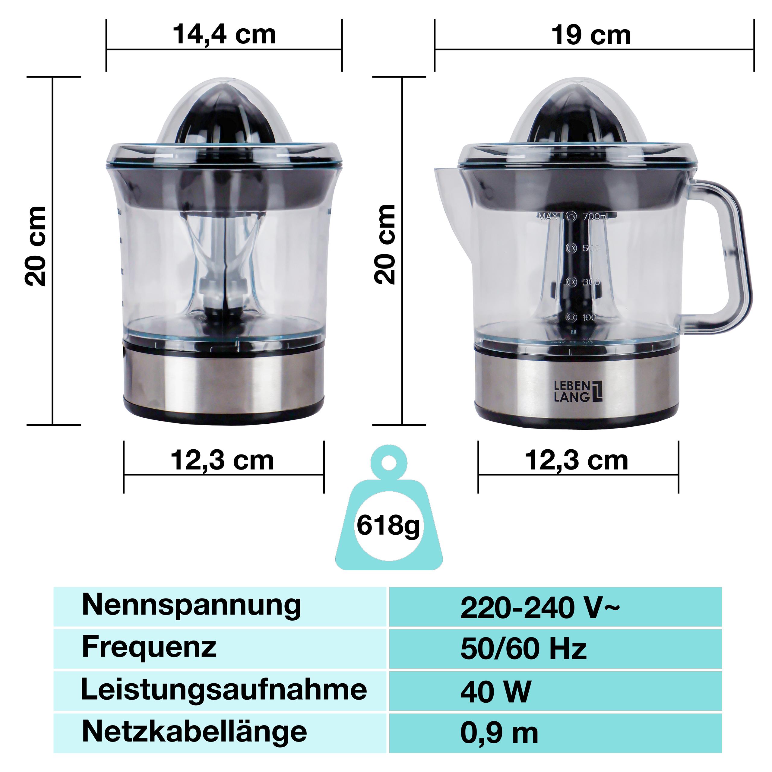 Máy Vắt Cam LeBenLang Đức 700ml