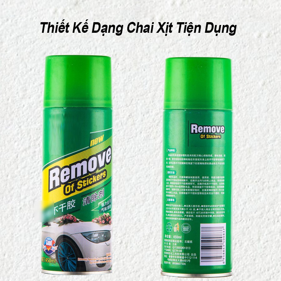 Chai Xịt Tẩy Vết Băng Dính Keo Dán Sàn, Vệ Sinh Nội Thất( Thùng 24 Chai)