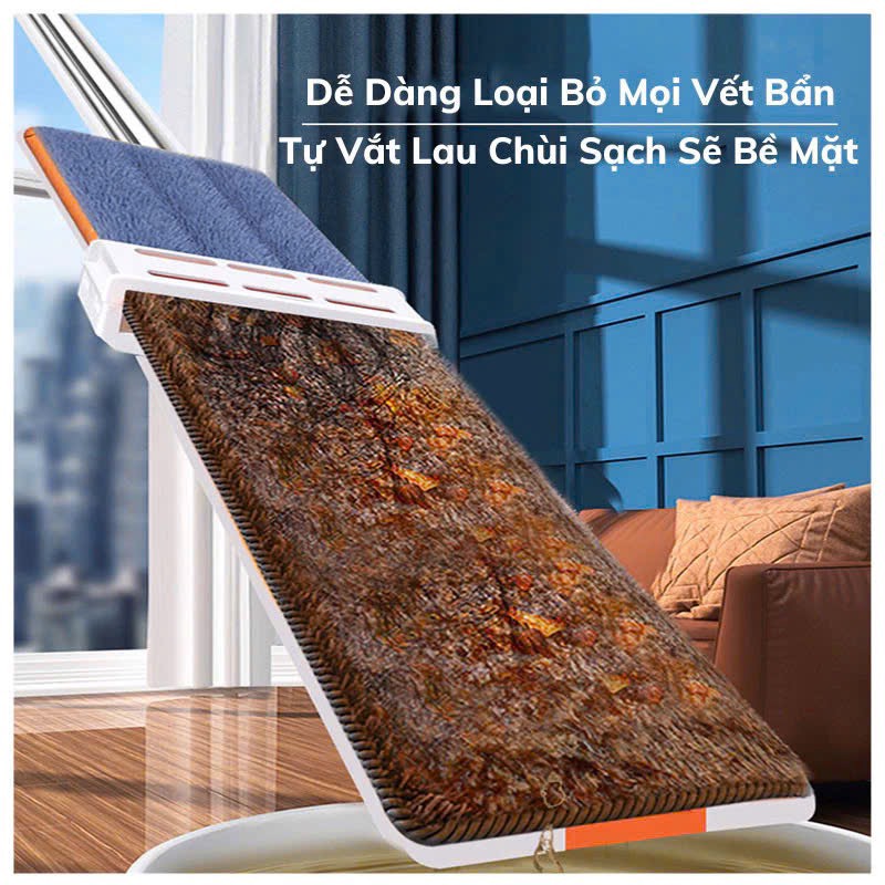 Cây Lau Nhà Phun Sương Tự Vắt Xoay 360 Độ ( Thùng 20 )
