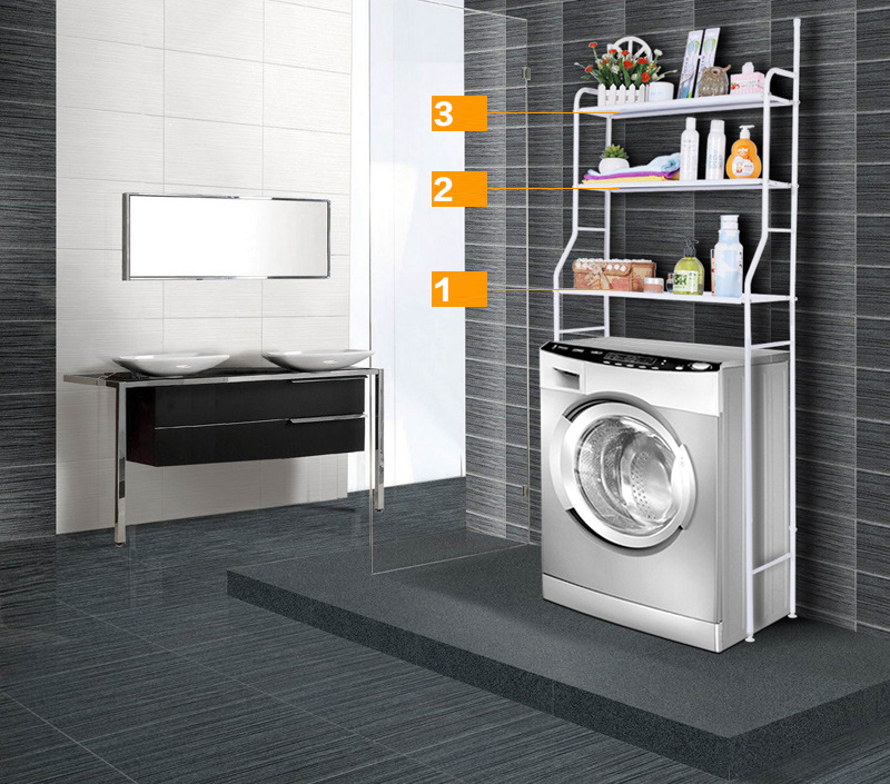 Kệ Máy Giặt 3 Tầng ( Thùng 5 )