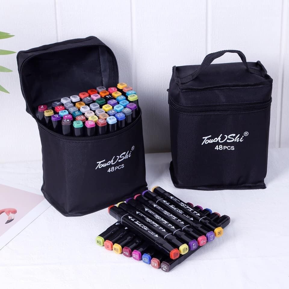 Bộ Bút Màu Dạ Quang 48 Chi Tiết (Thùng 28 Bộ)