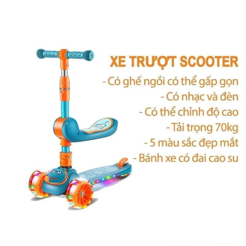 Xe Scooter Nhún Cho Bé