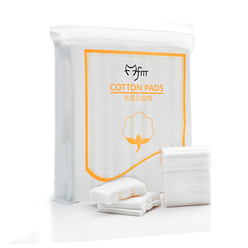 (Vàng) Bông Tẩy Trang 222 Cotton Pads (Kiện 80 Gói)