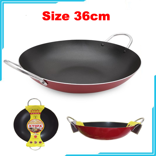 Chảo Chống Dính 2 Quai Sâu Lòng Kyofa Công Nghệ Hàn Quốc (Size 36cm)