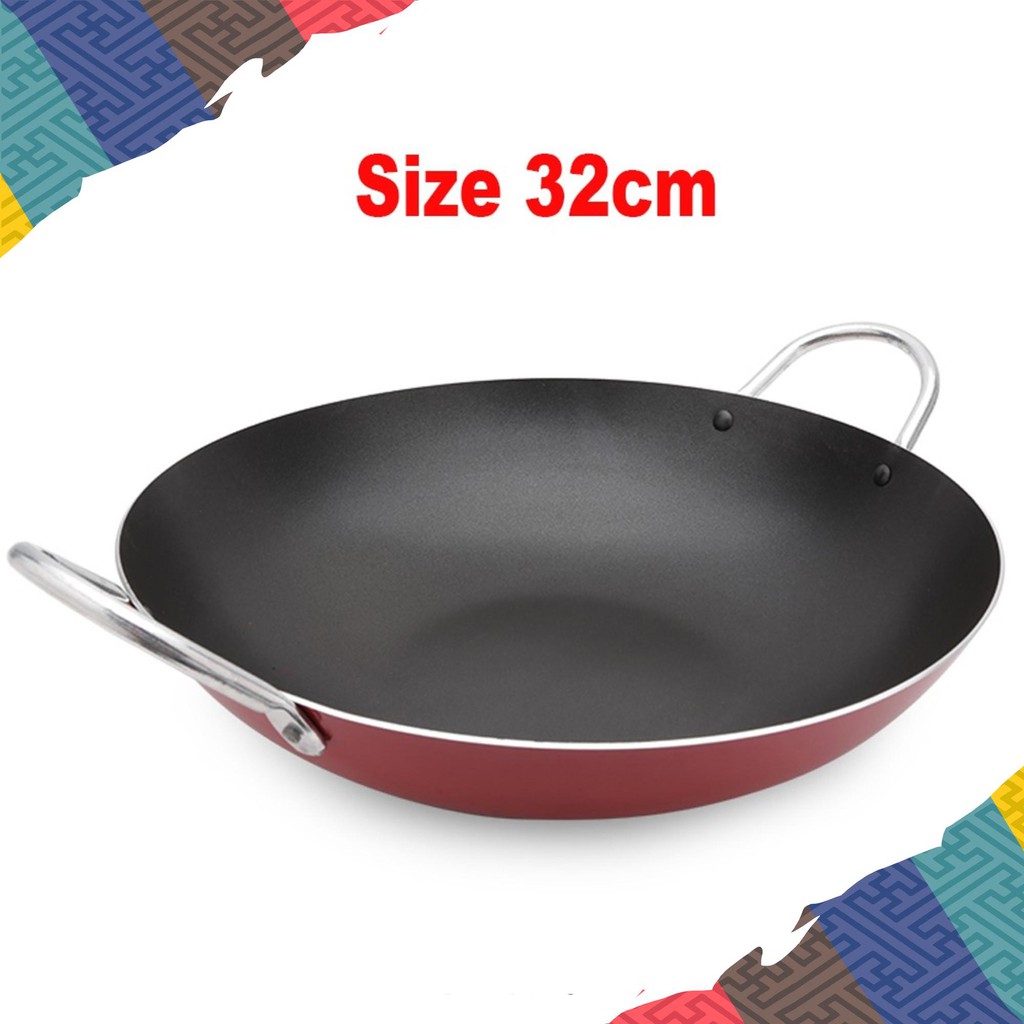 Chảo Chống Dính 2 Quai Sâu Lòng Kyofa Công Nghệ Hàn Quốc (Size 32cm)