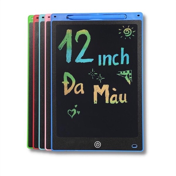 Bảng Vẻ Tự Xóa Đa Sắc Màu 12 inch ( Thùng 100 )