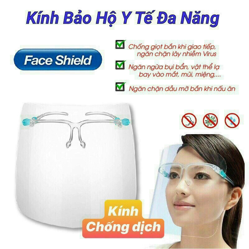 Kính Chống Dịch Virus, Kính Chống Giọt Bắn