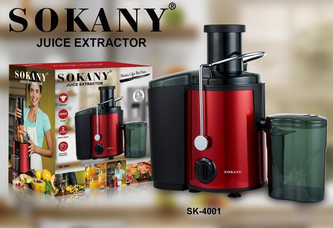 Máy Ép Chậm Hoa Quả Sokany SK-4001