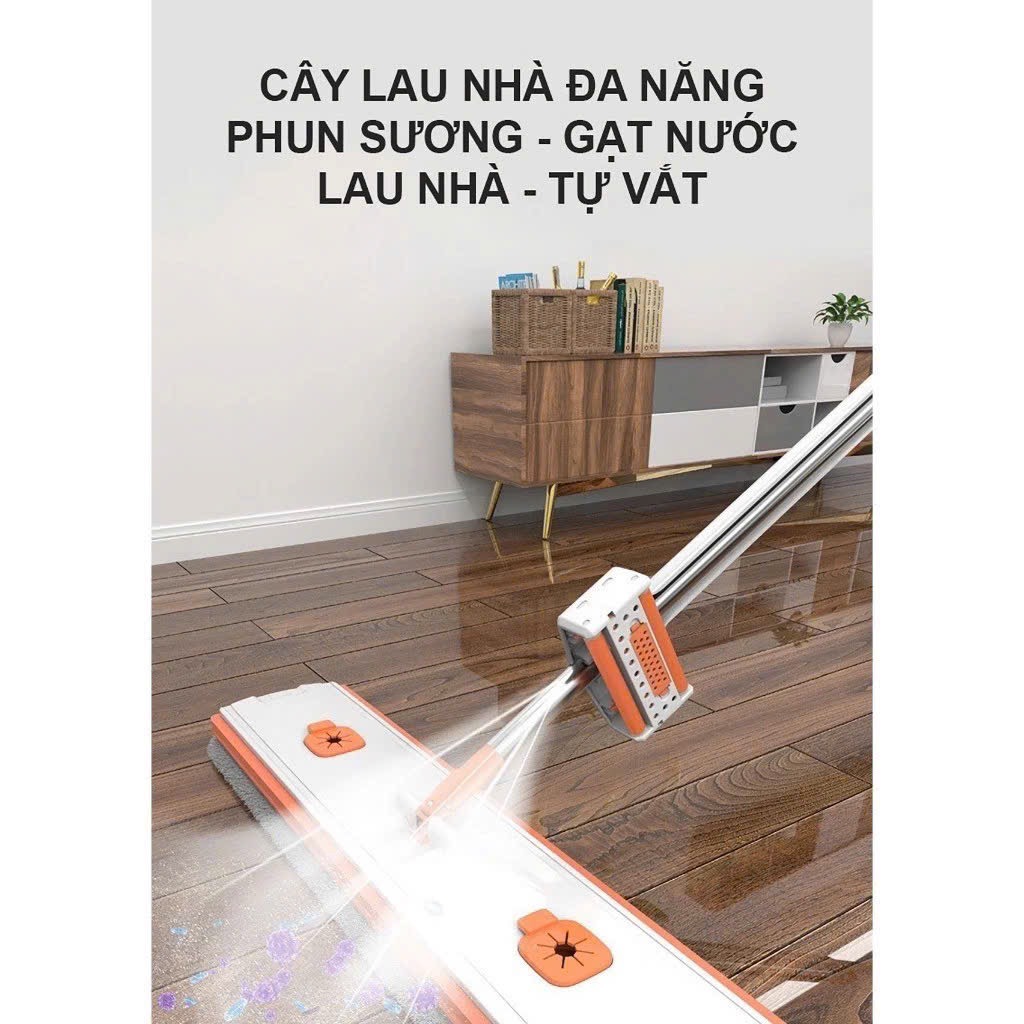 Cây Lau Nhà Phun Sương Tự Vắt Xoay 360 Độ ( Thùng 20 )