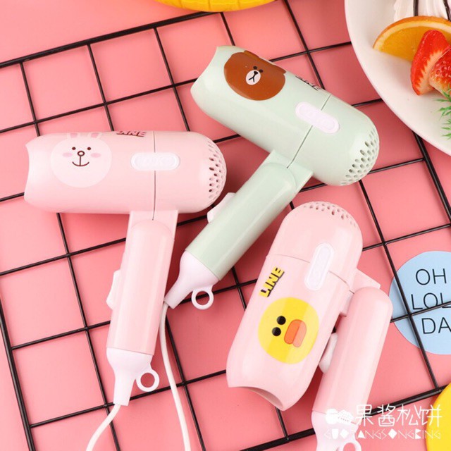 Máy Sấy Tóc Mini Hình Thú Cute