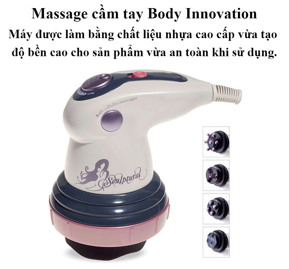 Máy Massage Cầm Tay Mini Body Innovation 4in1