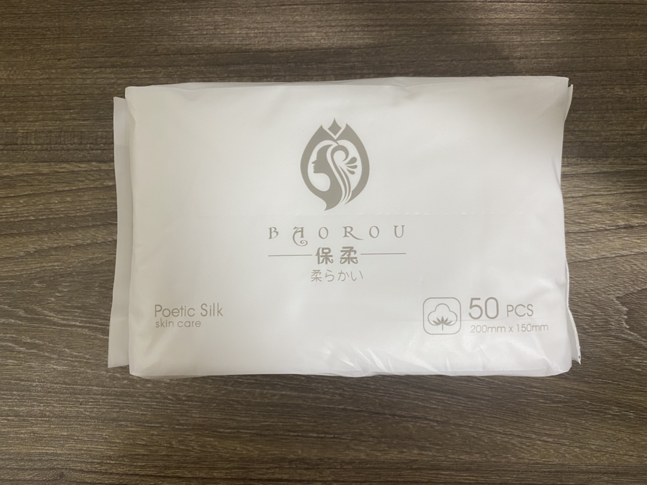 Bịch 50 Giấy Khăn Tẩy Trang, Khăn Đa Năng Baorou