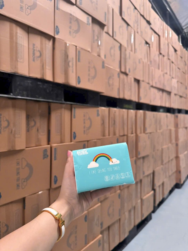 Giấy Cầu Vòng SIPIAO( Thùng 30 Gói)