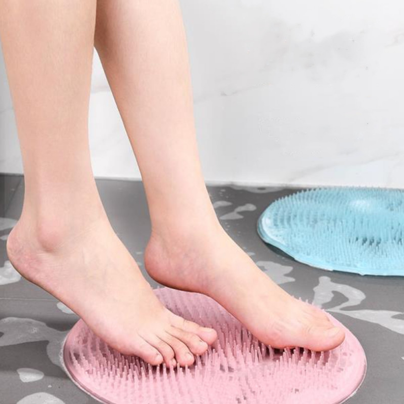 Tấm silicone massage chân đế hít tròn