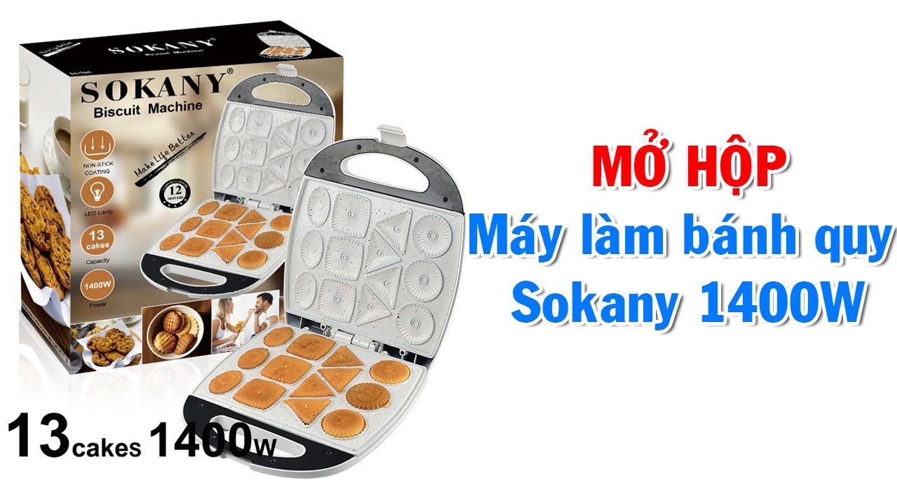 Máy Làm Bánh Sokany EL-16A