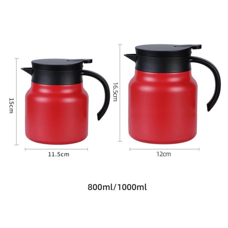 Ấm Pha Trà Giữ Nhiệt Inox 1000ML (Thùng 40)