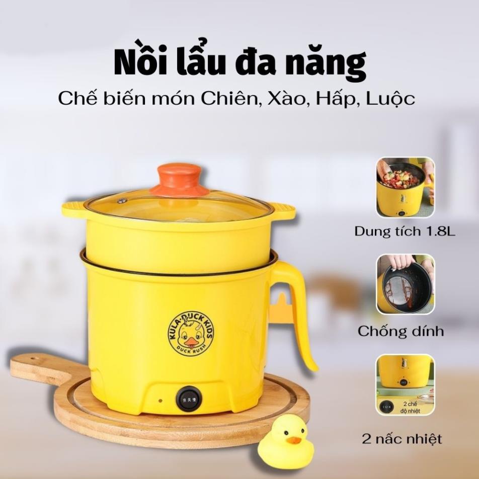 Ca Nấu Mì Đa Năng Vịt Duck Kula (Thùng 30)