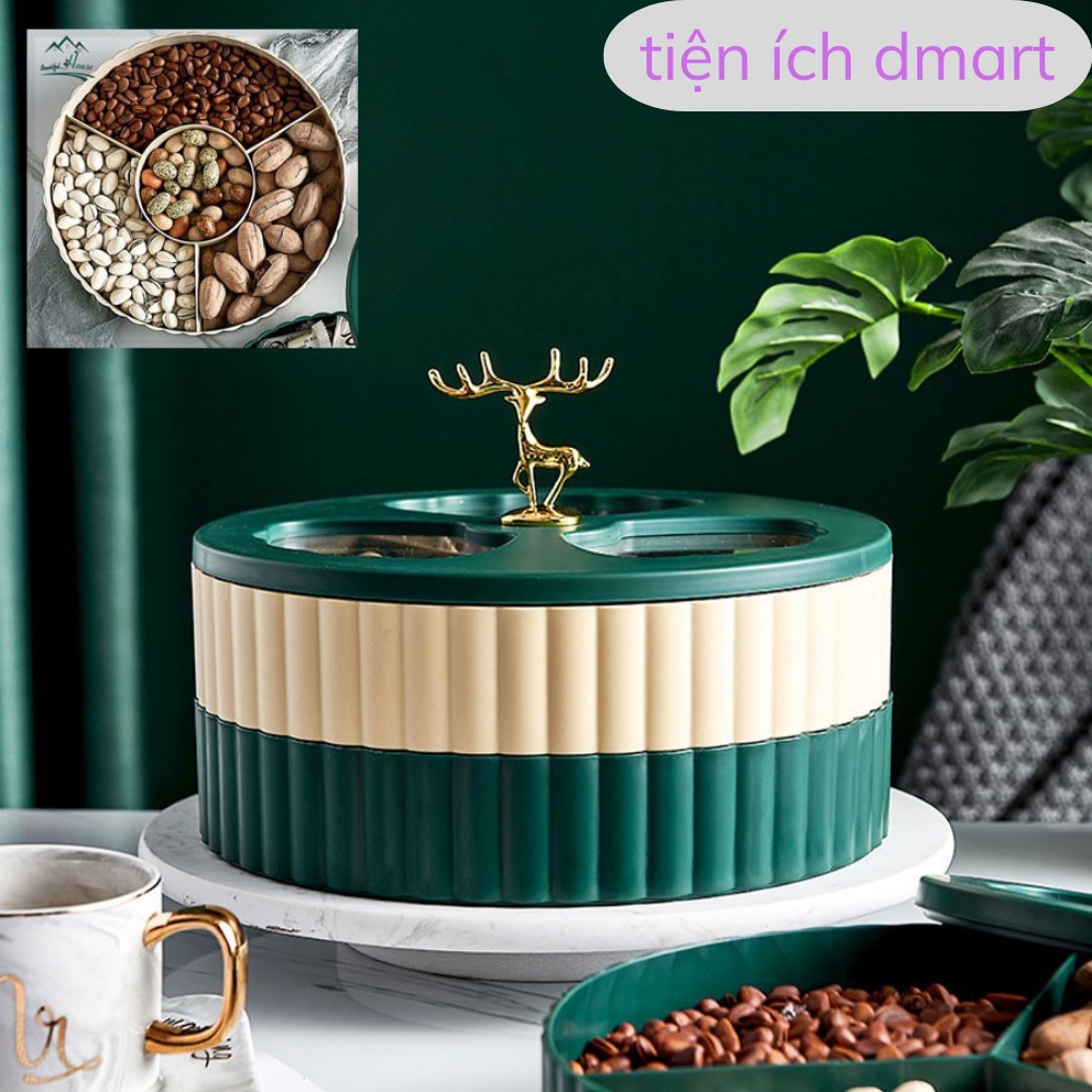 Khay Mứt Hình Hươu