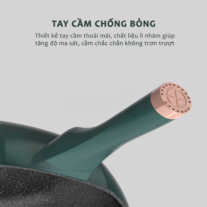 Chảo Có Nắp 33CM Cao Cấp Sang Trọng