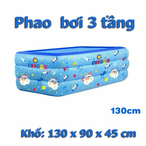 Hồ Bơi 3 Tầng Hình Chữ Nhật Size 1m3