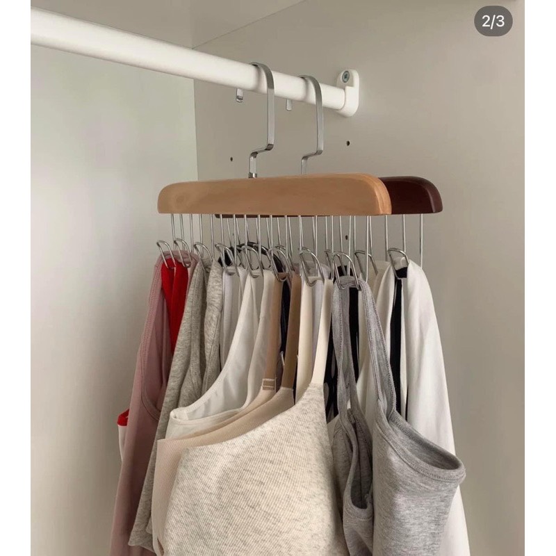 Móc Gỗ Treo Đồ 8 Nhánh (Thùng 200)