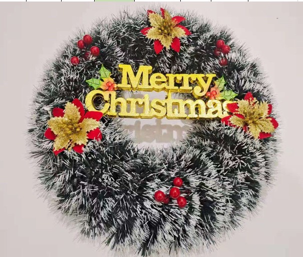 Vòng Nguyệt Quế Noel Size 38cm LOẠI CƠ BẢN - THÙNG TRỘN 5 MẪU (Thùng 52)