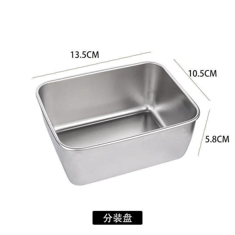 Hộp Đựng Inox Thực Phẩm - SIZE NHỎ (Thùng 250 - 300 - 600)