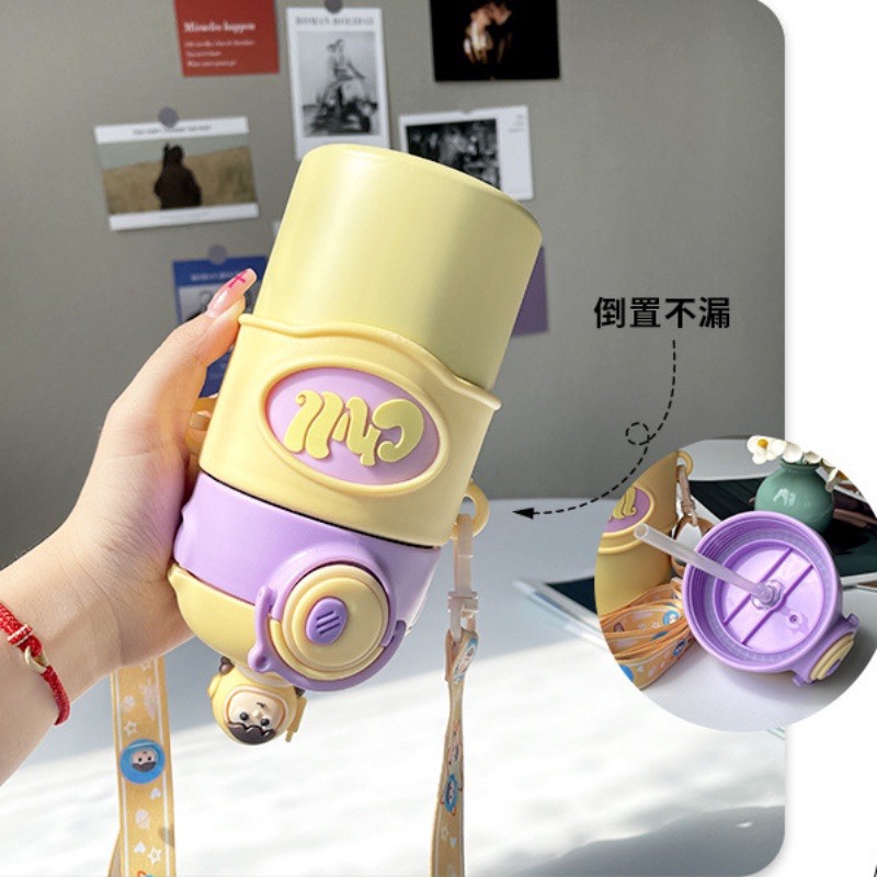 Bình Inox Trẻ Em Phi Hành Gia 500ml JM009 (Thùng 50)