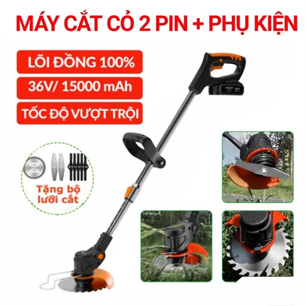 Máy Cắt Cỏ Cầm Tay 2 Pin ( Thùng 6 )