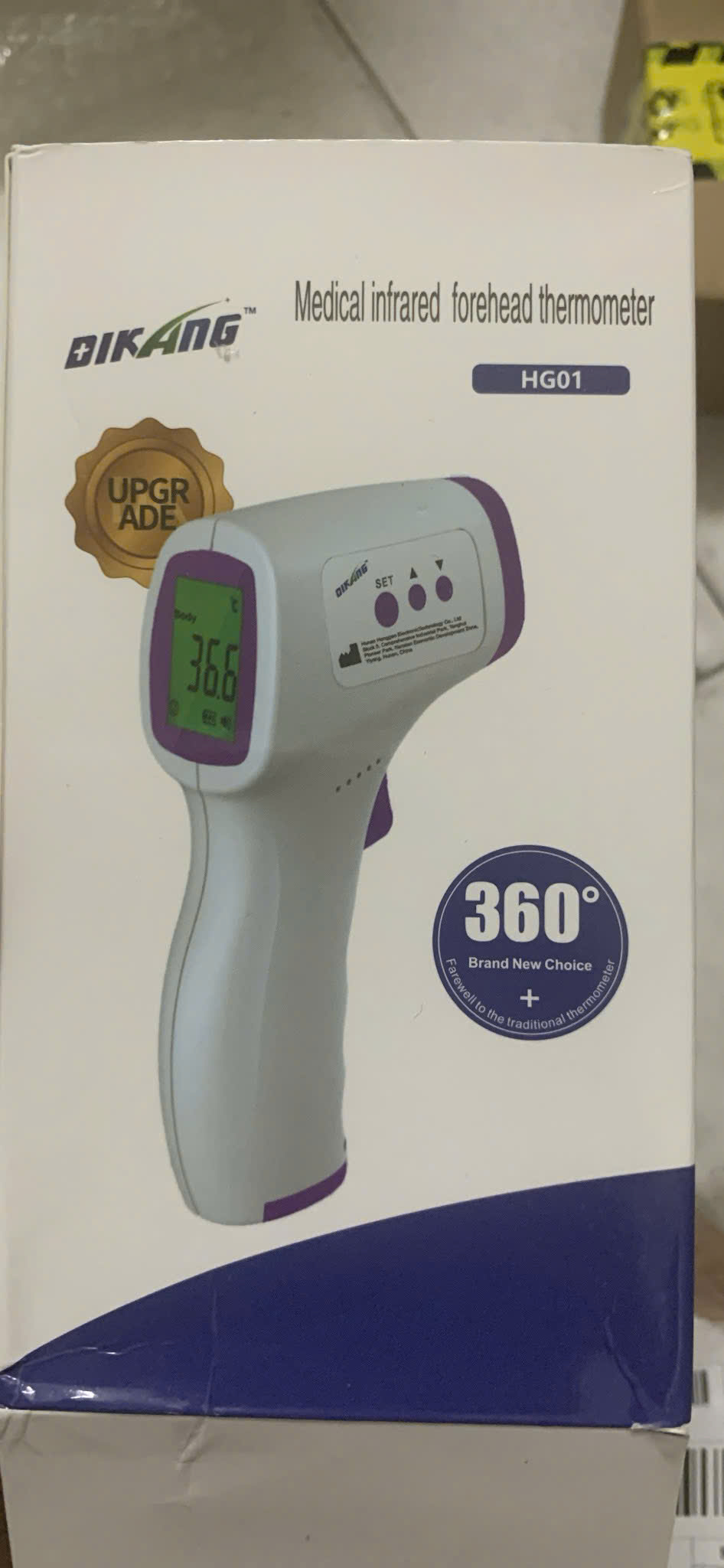 Súng Đo Nhiệt Độ Bằng Tia Hồng Ngoại DT-8826