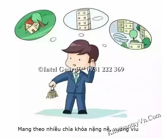 Khoá từ, khoá điện tử sẽ giúp bạn tránh khỏi những rắc rối phiền toái