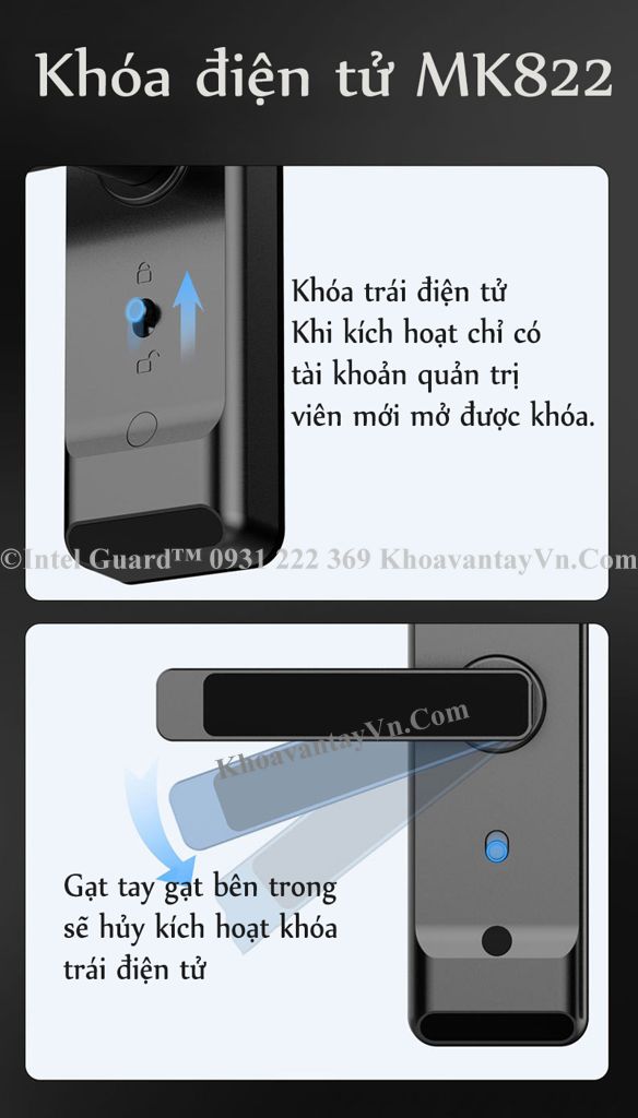 Khóa điện tử thông minh MK830