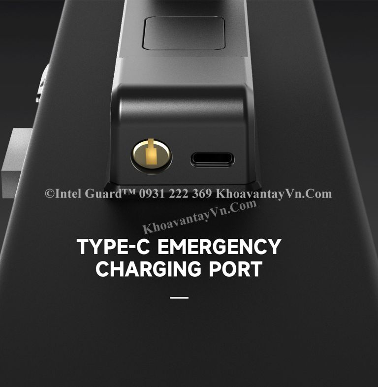 Khóa thông minh cửa nhôm kính KCN09 uy tín tại Hạ Long Quảng Ninh