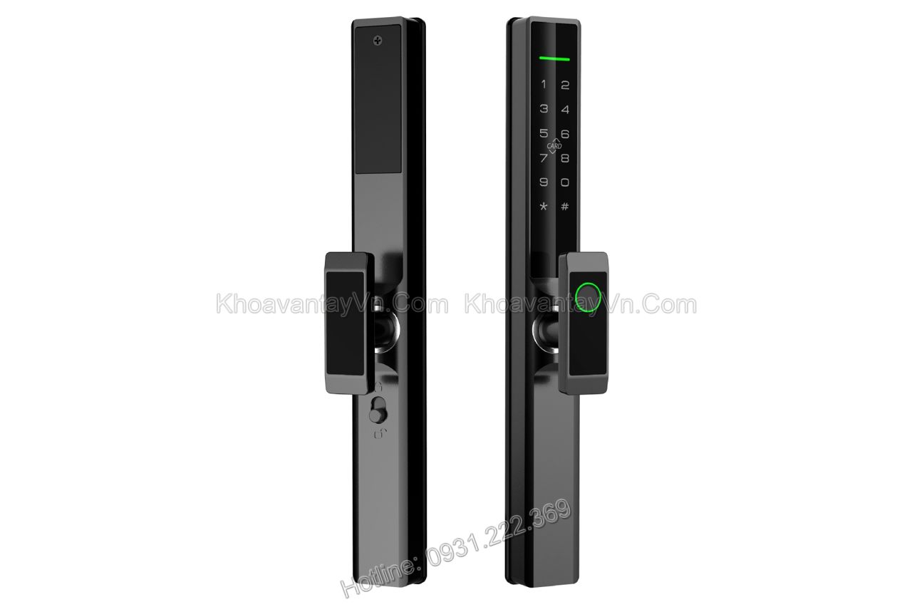 Khóa vân tay cửa nhôm KCN08
