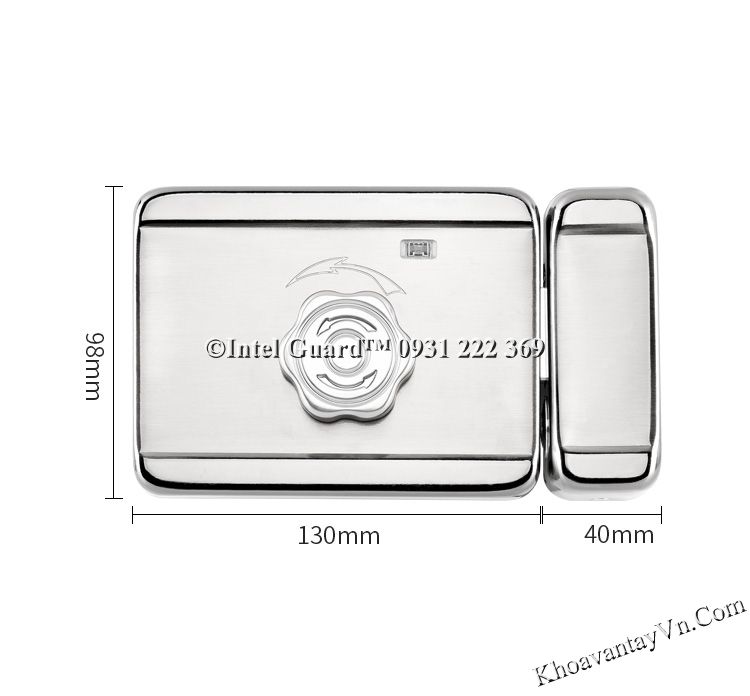 Khoá từ vân tay cổng sắt cửa inox X1 giá rẻ tại Hải Phòng