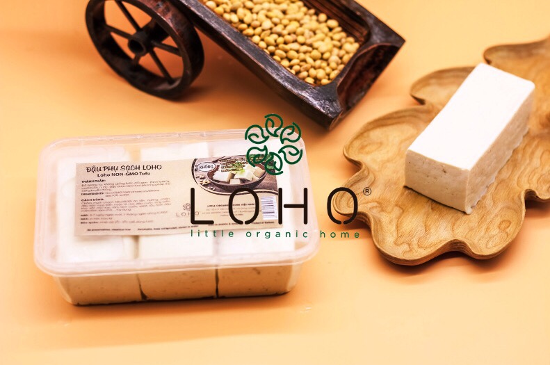 Đậu phụ sạch Loho - non-gmo 600gr