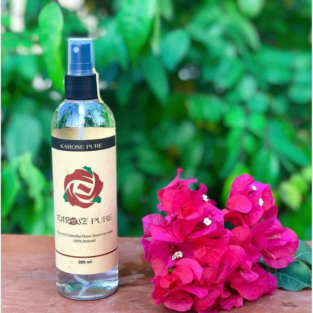 Nước lau mặt hoa hồng Karose Pure