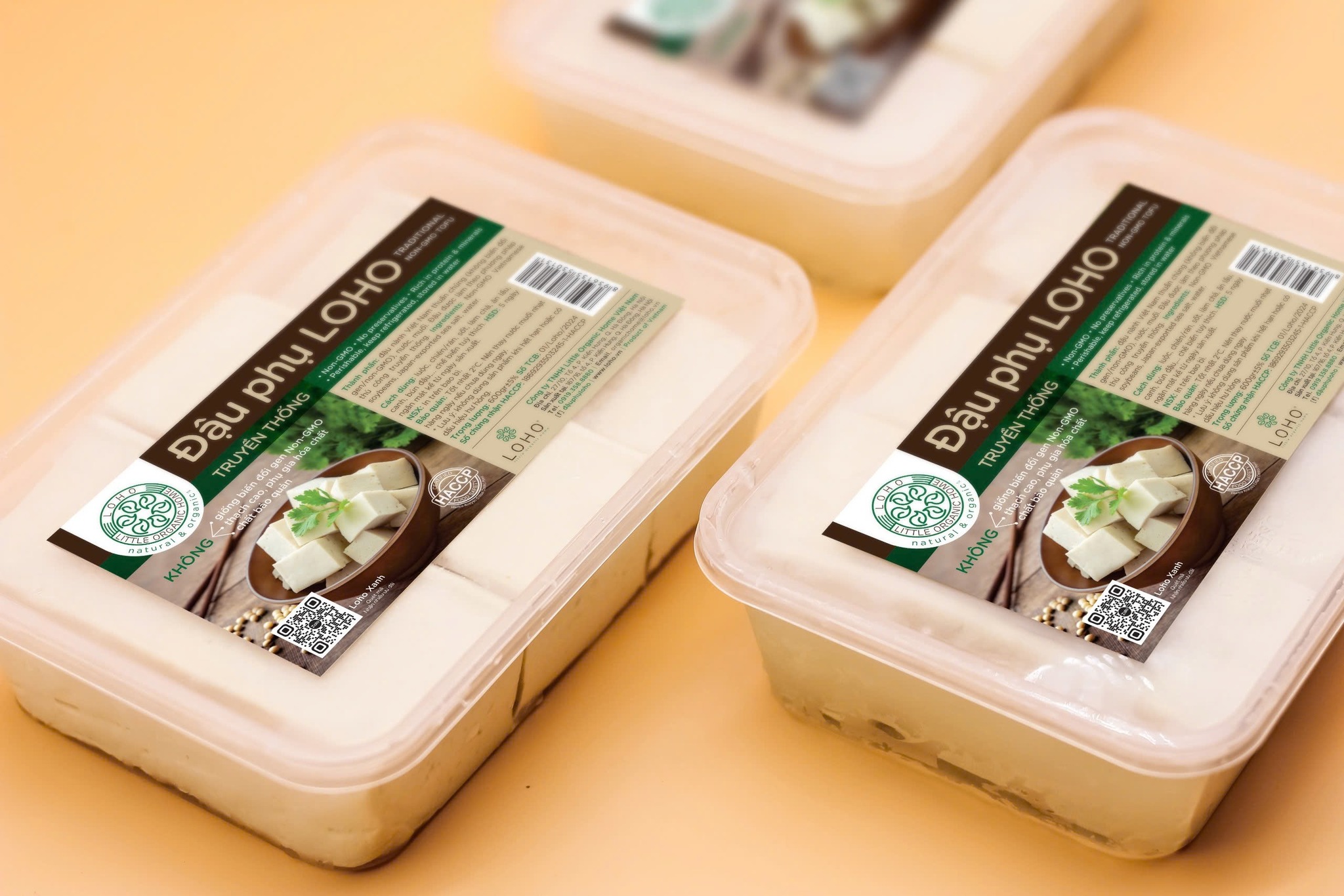 Đậu phụ truyền thống Loho non-gmo 600gr